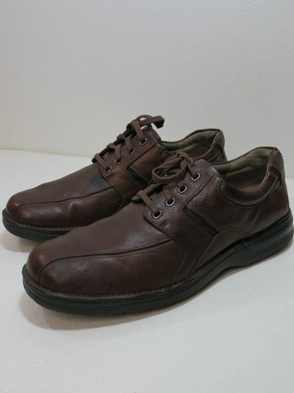 Clarks Oil Tanned Leather Casual Dress Men's Oxfords Casual Footwear Sz 13 M